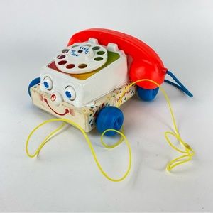 Vintage Fisher Price Chatterbox Telephone from 1961